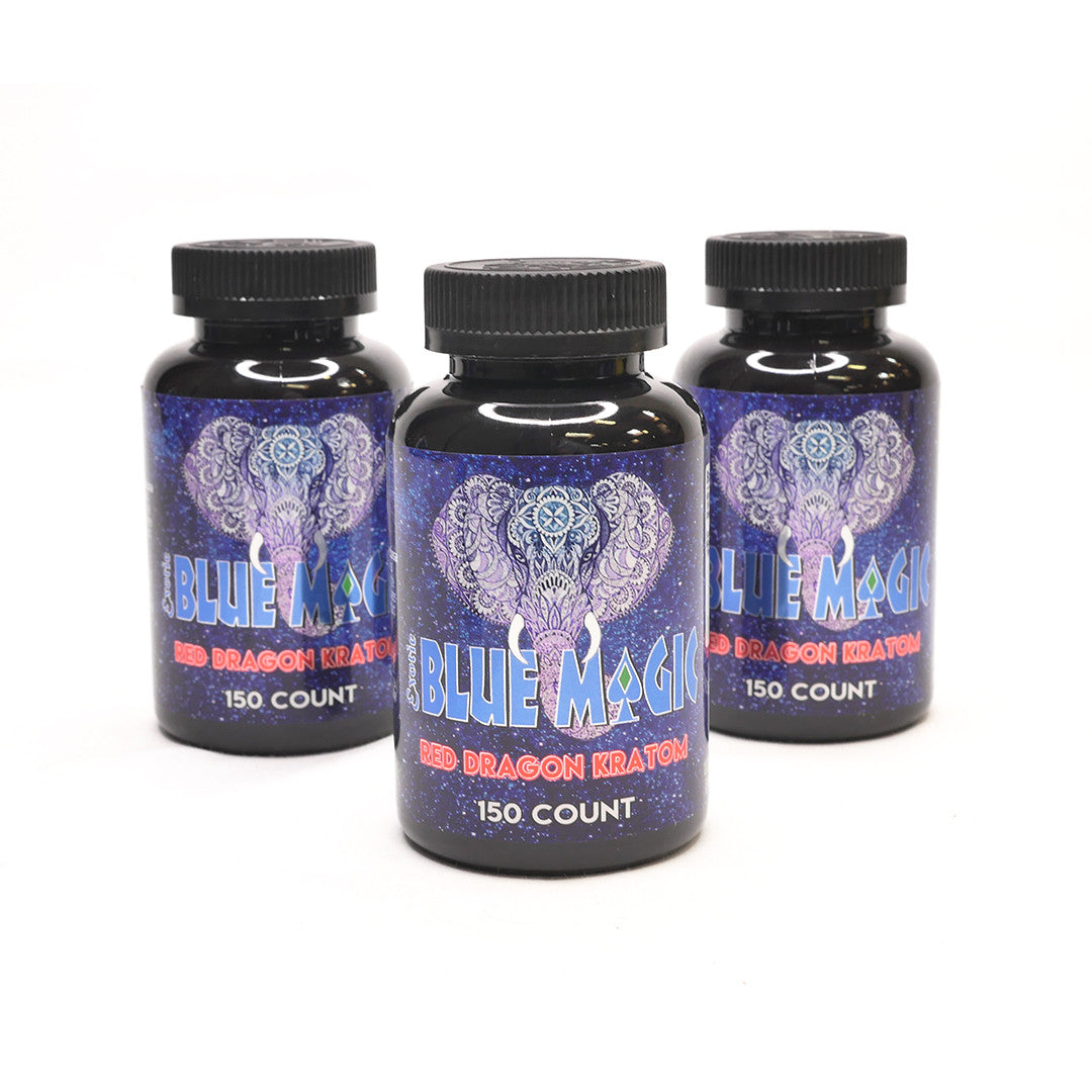 Blue Magic Red Dragon Capsules