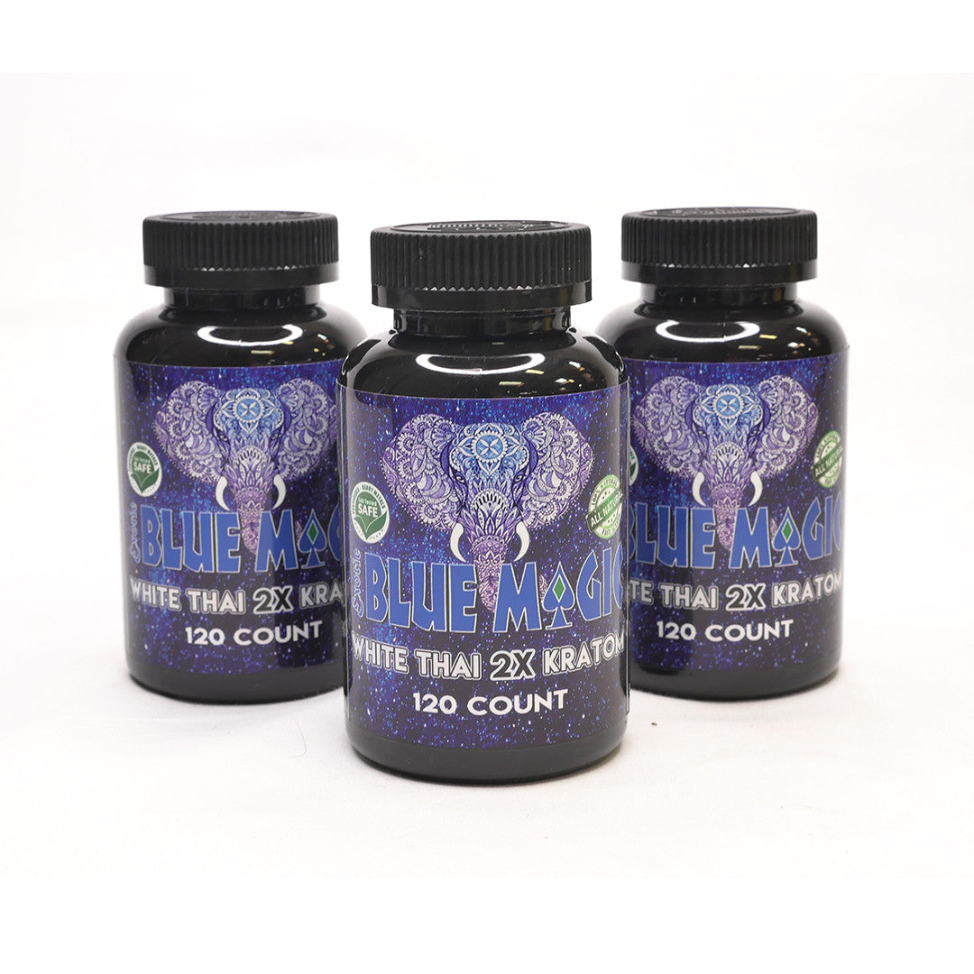 Blue Magic White Thai Extract Capsules