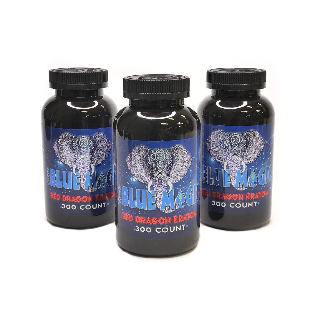 Blue Magic Red Dragon Capsules