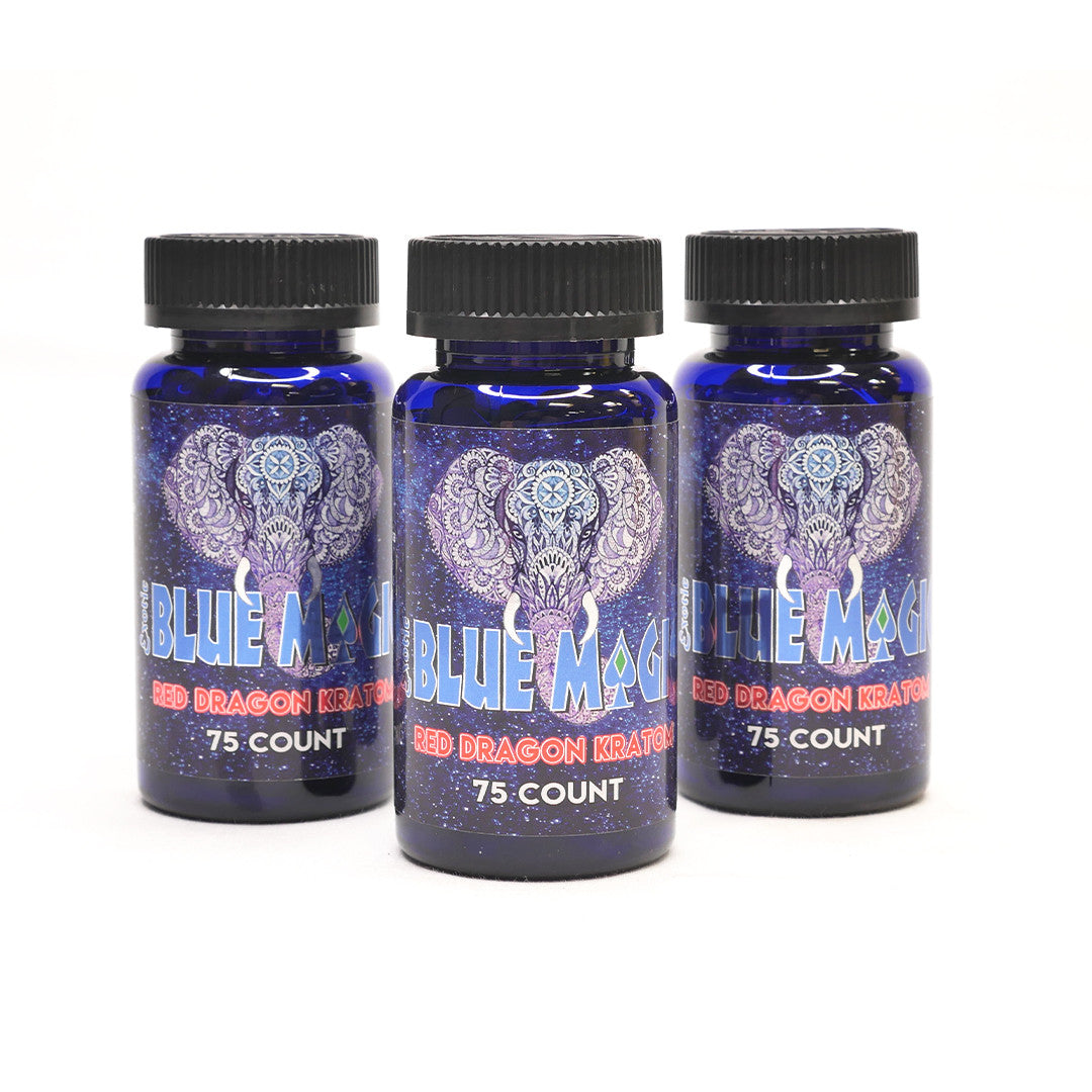 Blue Magic Red Dragon Capsules