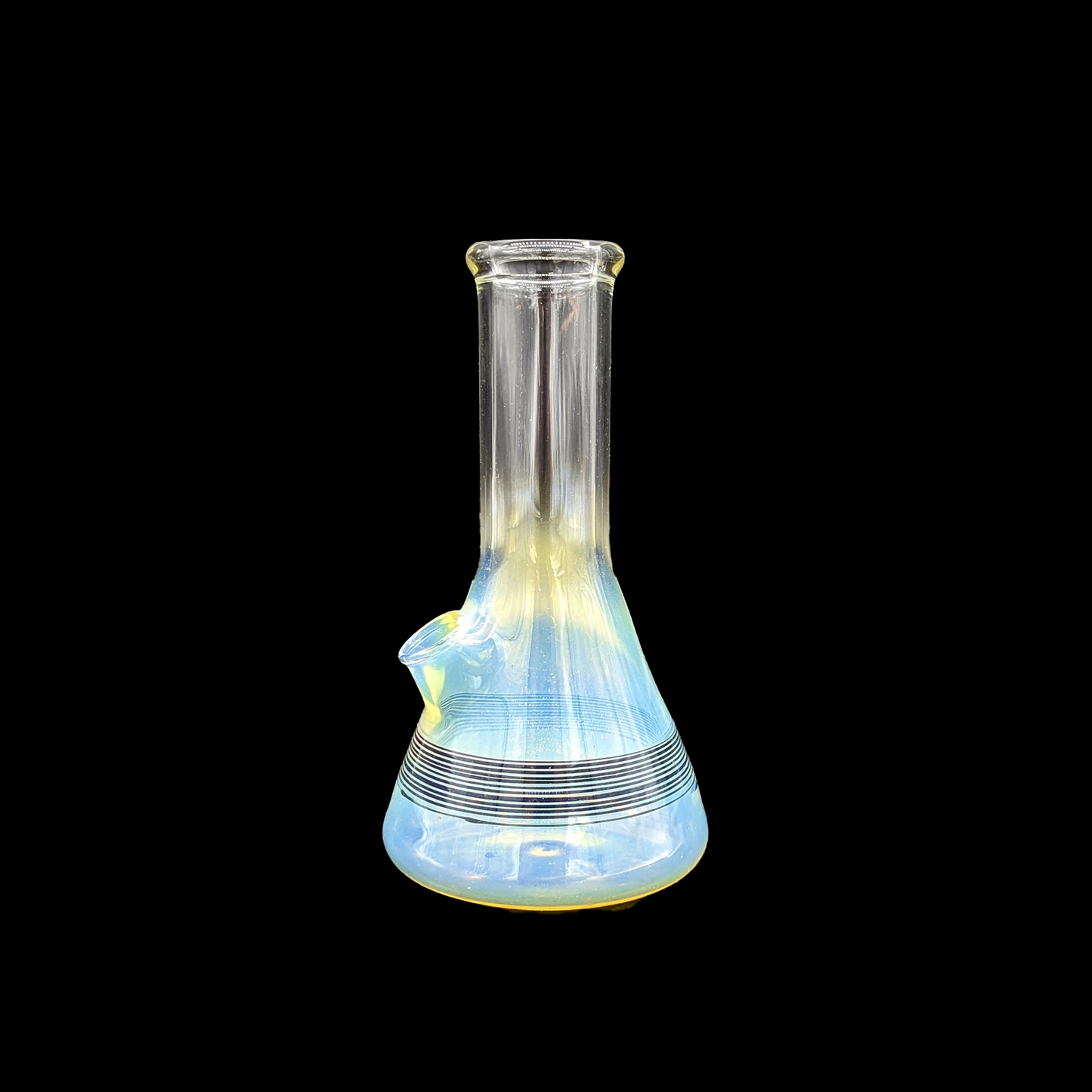 5.5" 22mm STD Fumed Little Beaker w/ Spintrail