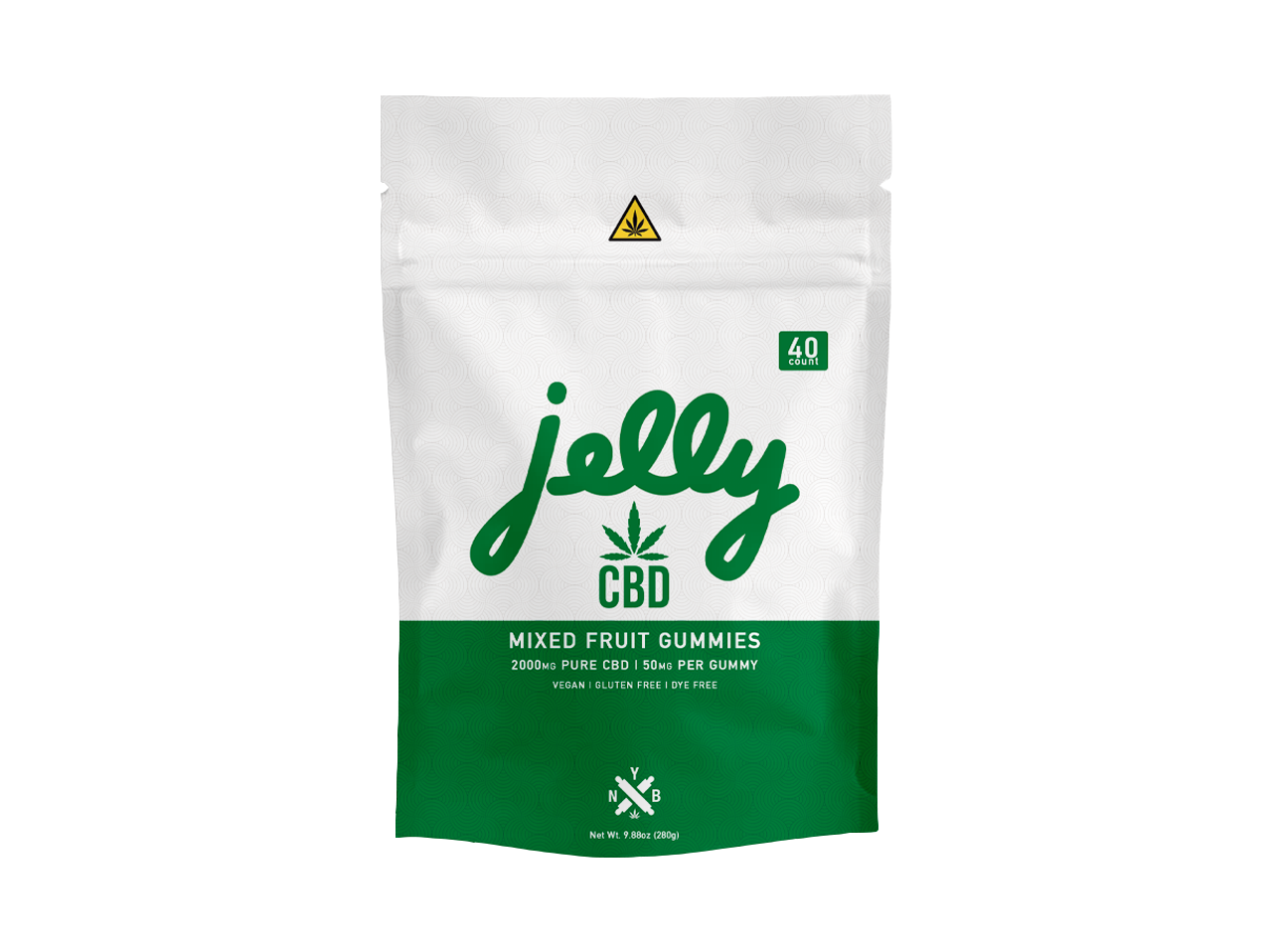 Jelly CBD 2,000mg Gummy Bag