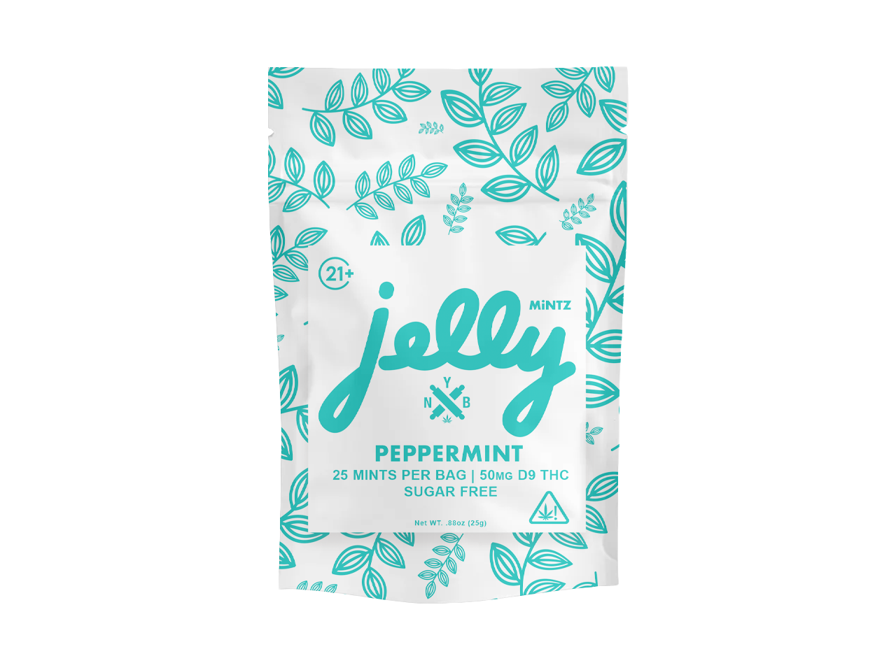 Jelly D9 MiNTZ 1,500mg Mints To-Go Jar