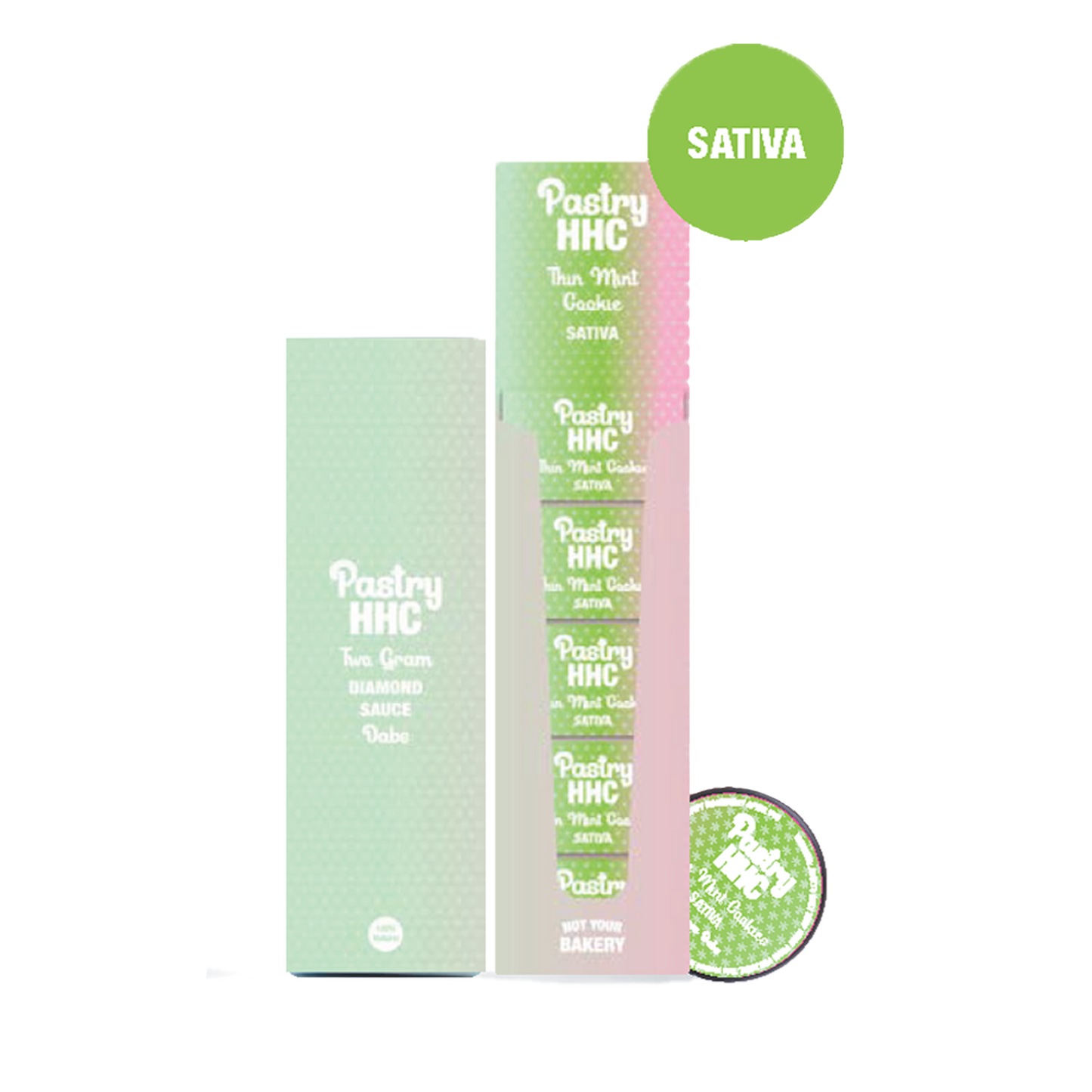 Pastry HHC 2g Dabs-5 Pack