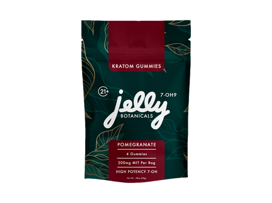 Kratom 2,000mg MIT 7-OH gummy bags