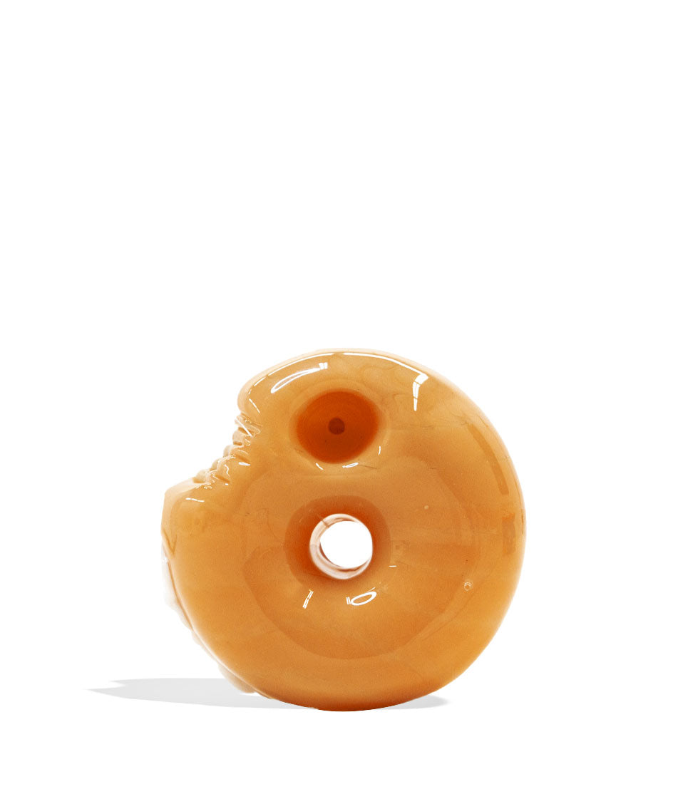 Empire Glassworks Pink Donut Dry Handpipe back view on white background