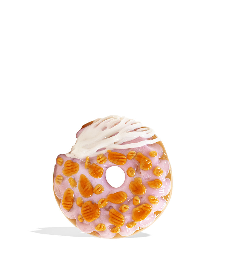 Empire Glassworks Pink Donut Dry Handpipe on white background