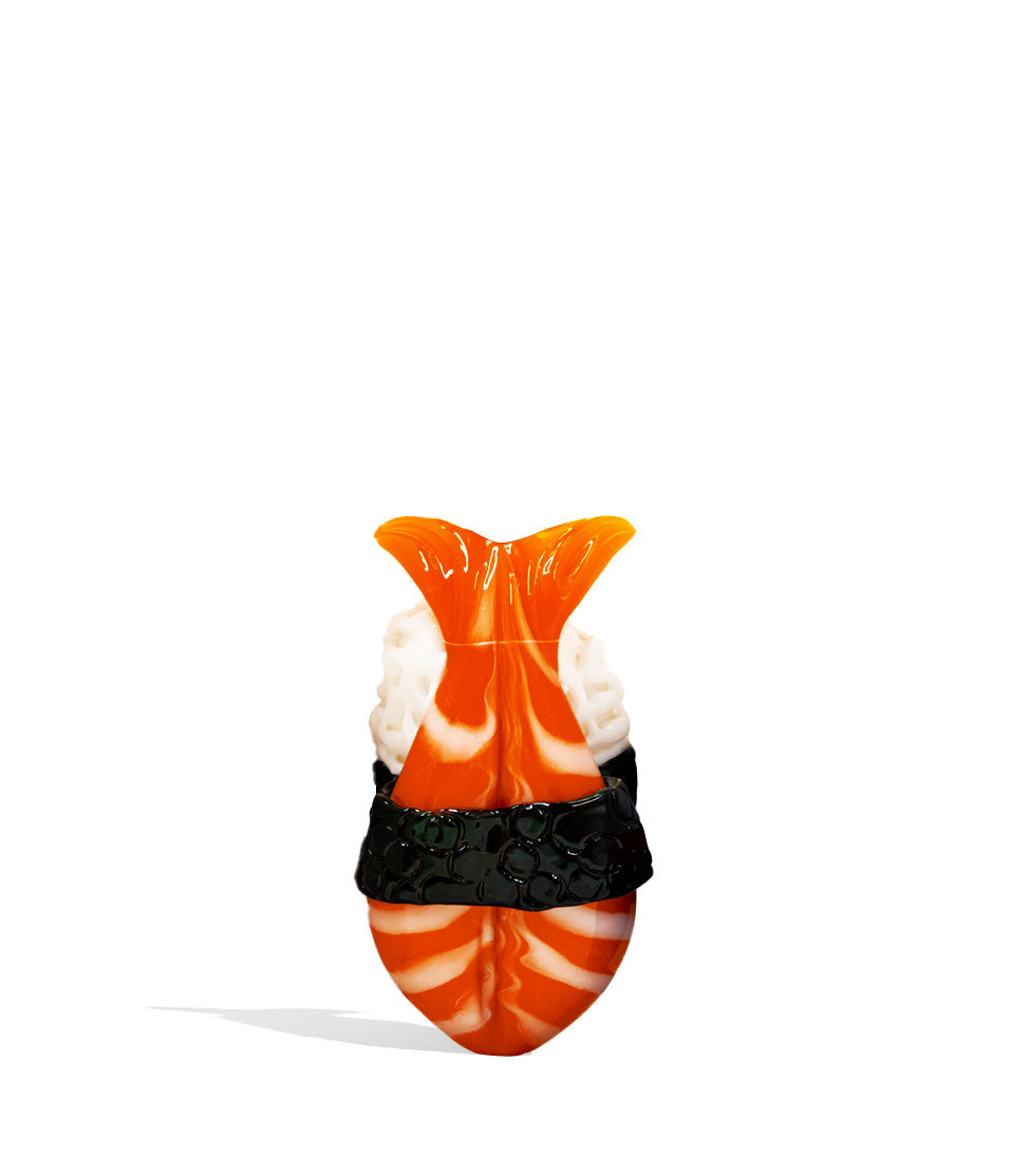 Empire Glassworks Shrimp Nigiri Dry Handpipe back view on white background