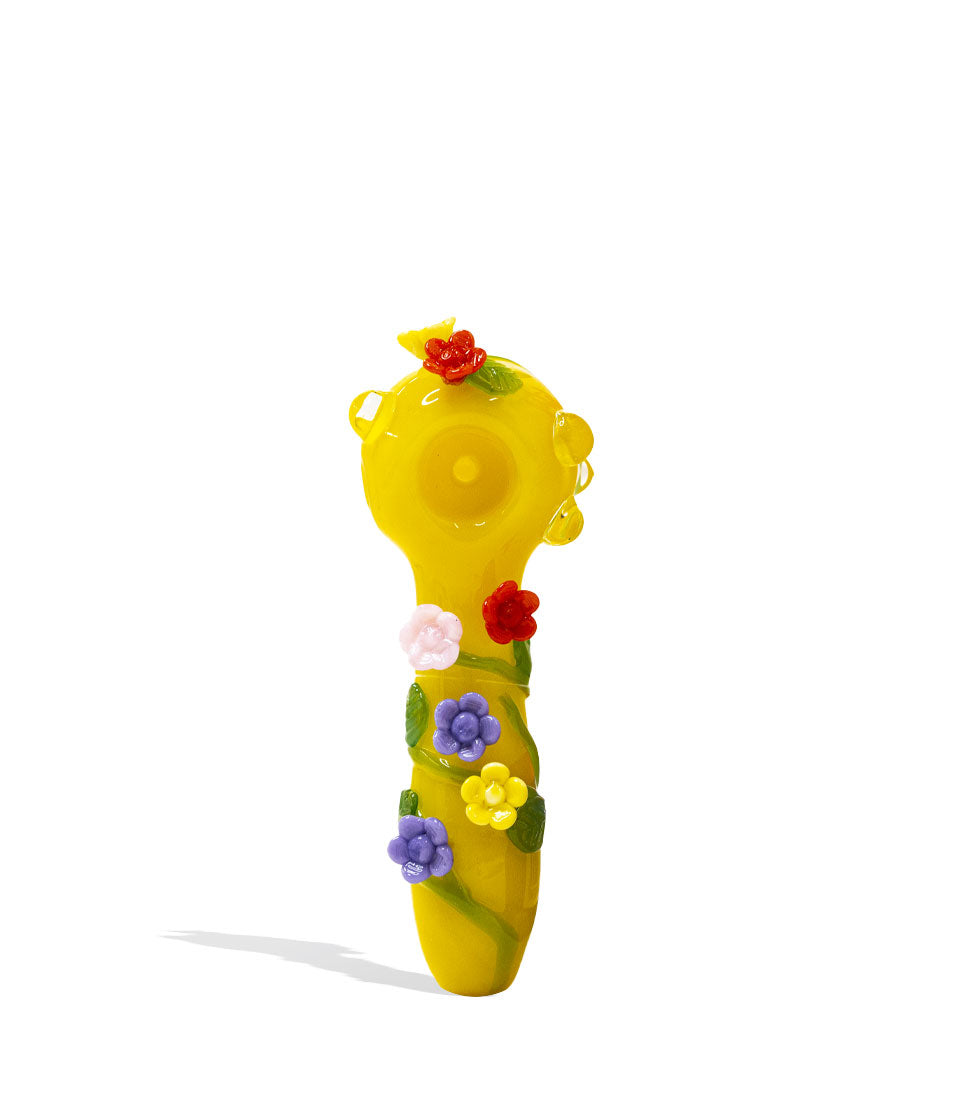 Empire Glassworks Sunshine Garden Spoon Handpipe on white background