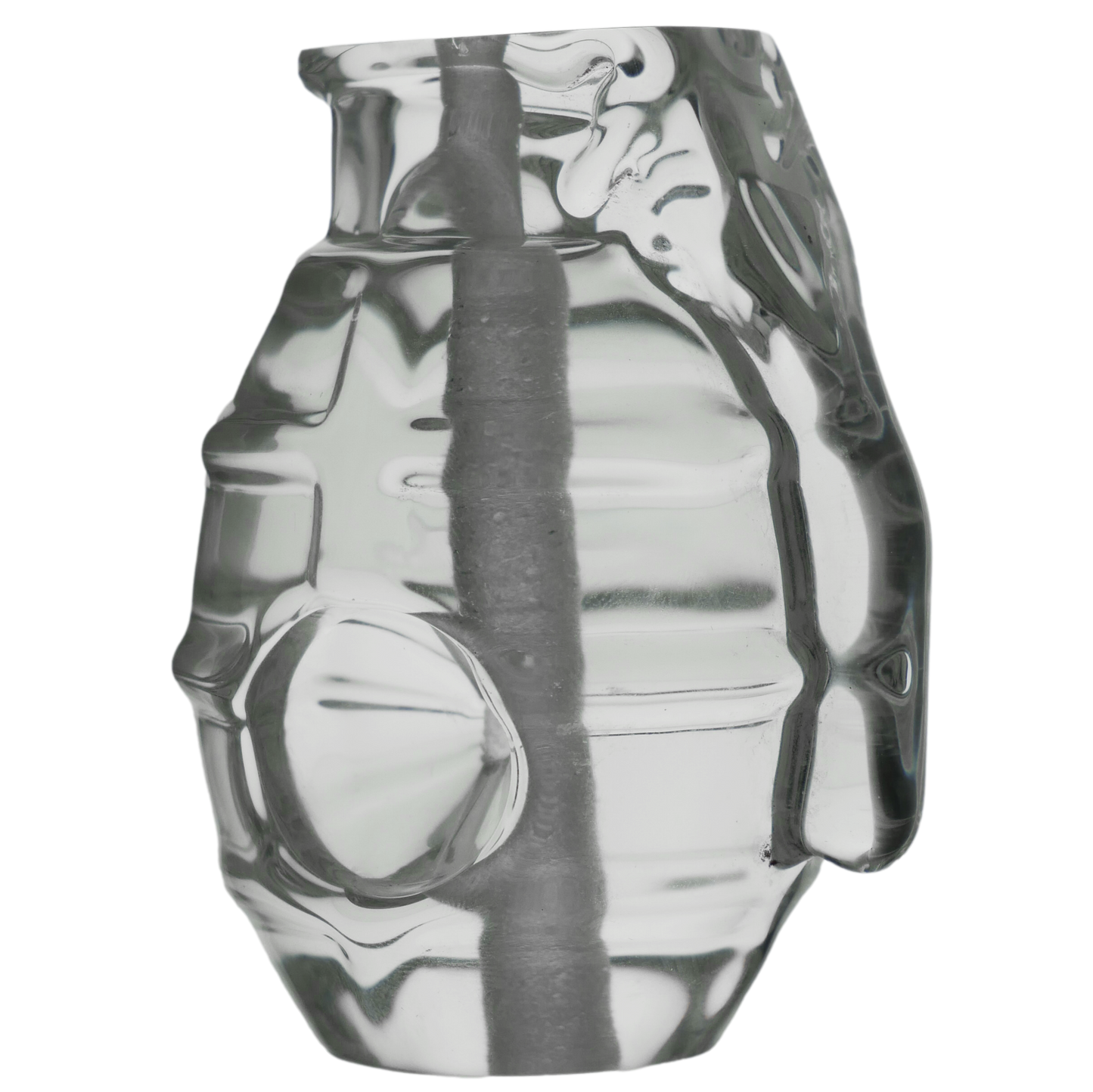 BLOWOUT! 3" Clear Thick Grenade Steam Roller