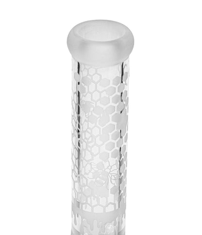 Tube 15 Inch Premium Etched Water Pipe with Diffuser