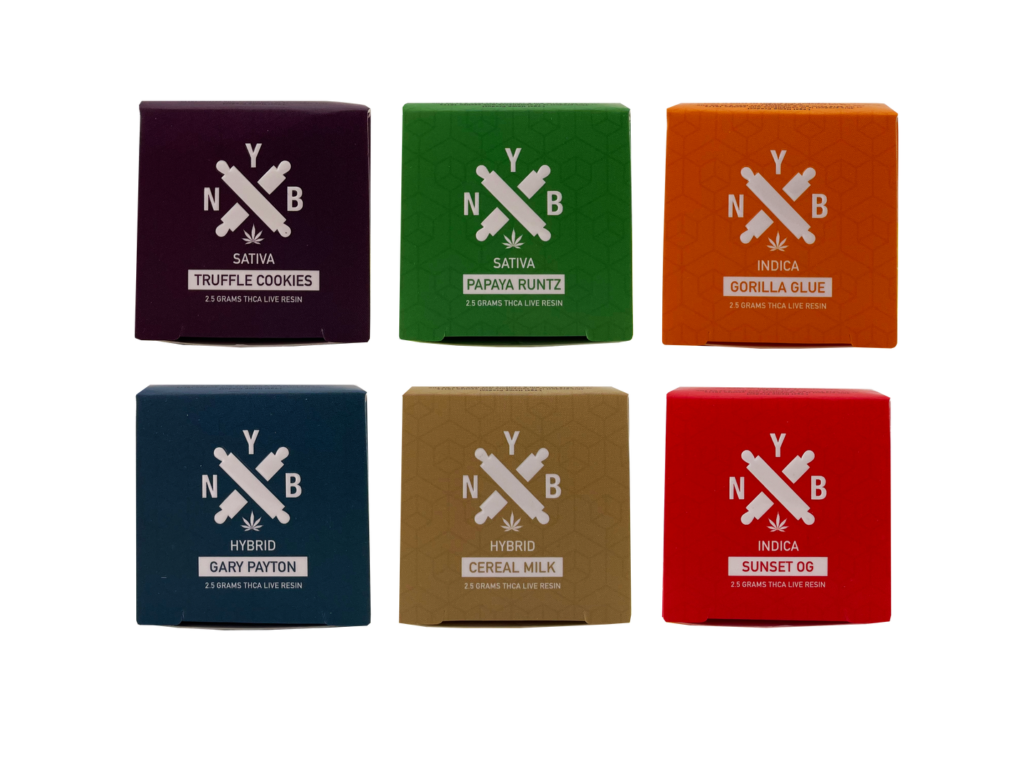 NYB 2.5G THCA Live Resin Crumble