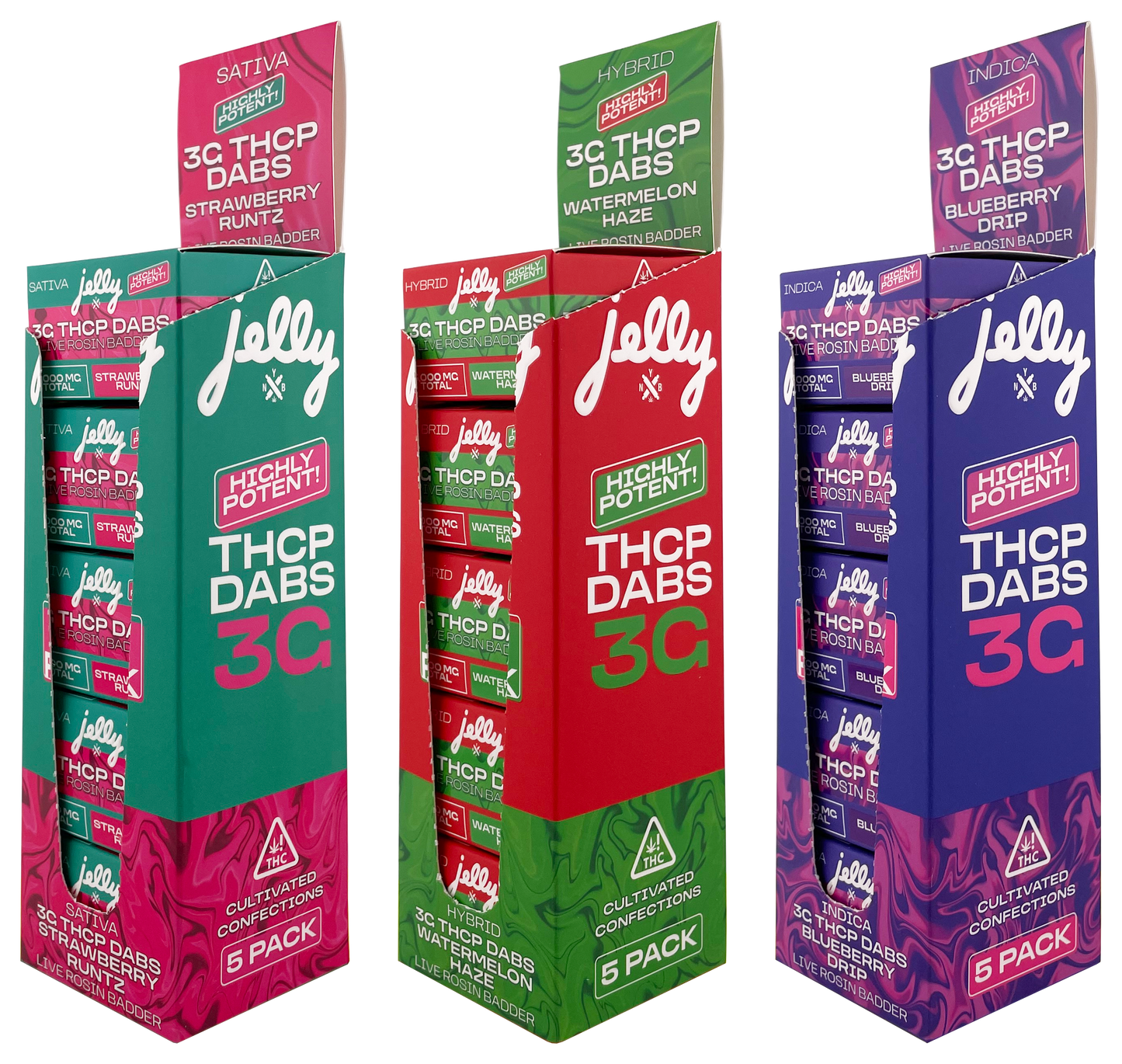 Jelly 3G THCP Live Rosin Badder