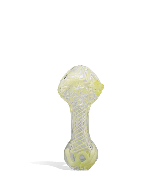 4 inch Spoon Pipe with Flat Mouthpiece on white background