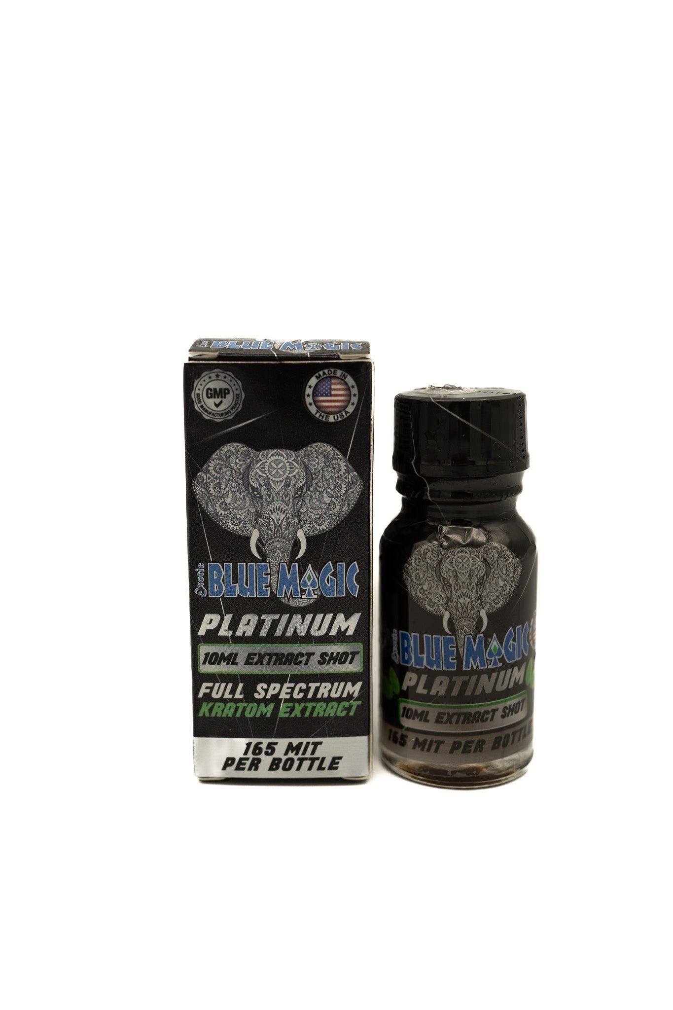 Blue Magic Kratom  Platinum 200 MIT Shots 10ML