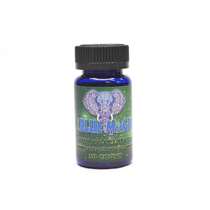 Blue Magic Green Malay 2X Extract 120 Ct Capsules