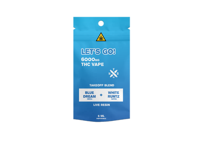 NYB 6ml Takeoff Live Resin Blend Disposable Vape