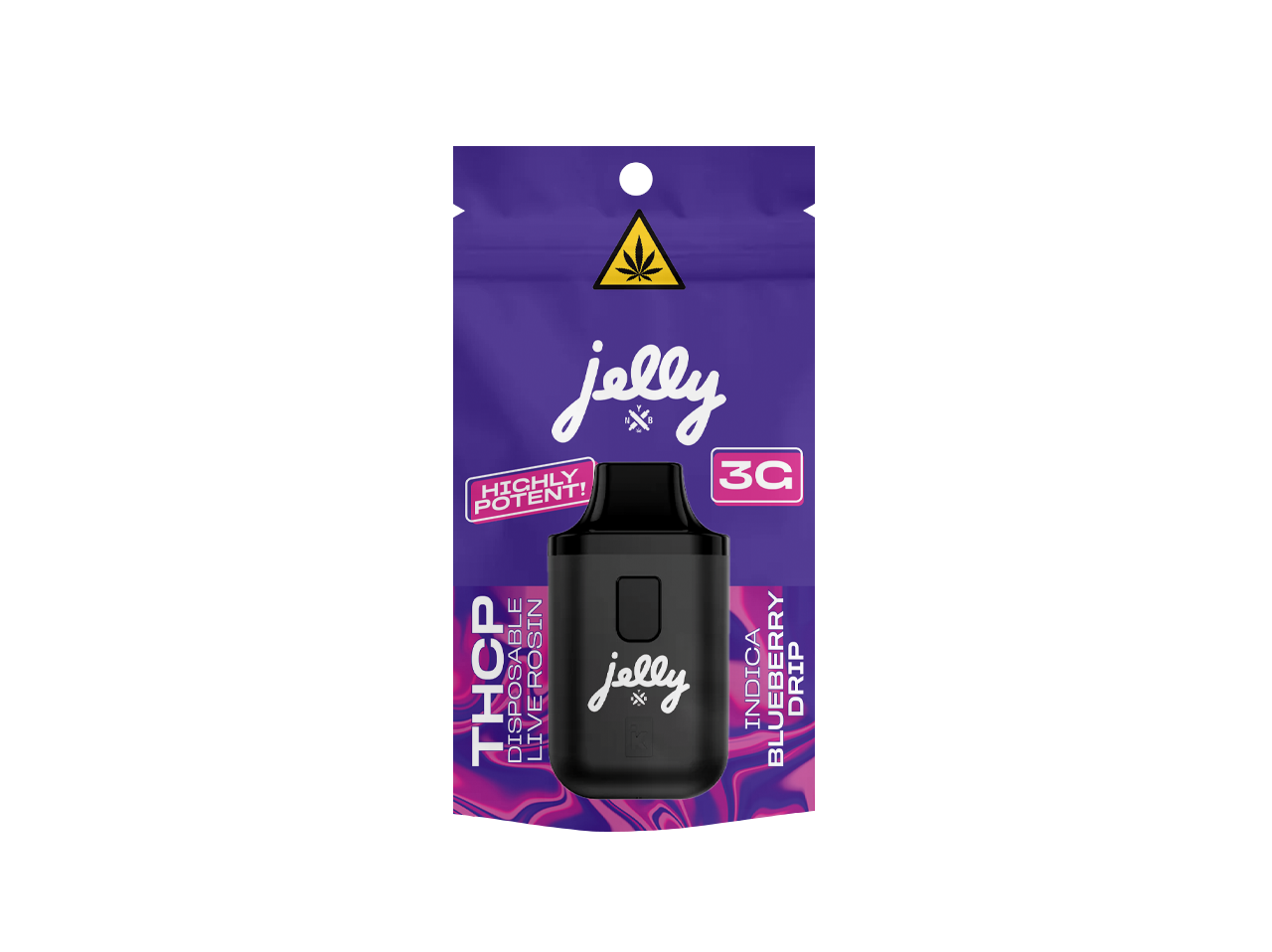 Jelly 3ml THCP Live Rosin Disposable Vape