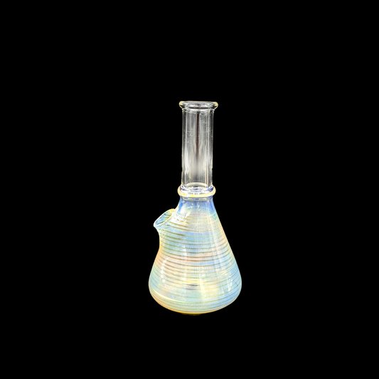 5.5" Tiny Fumed Beaker w/ Spintrail