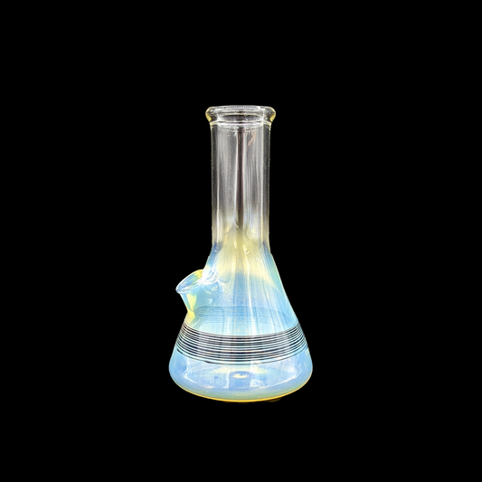 5.5" 22mm STD Fumed Little Beaker w/ Spintrail