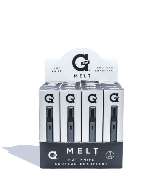 Display of GPen Melt hot knife with packaging on a white background