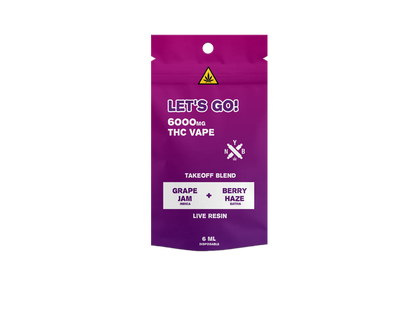 NYB 6ml Takeoff Live Resin Blend Disposable Vape