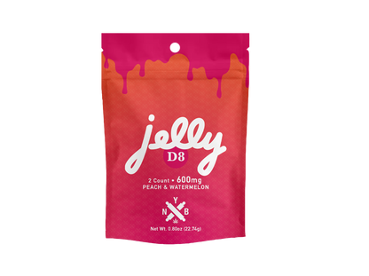 Jelly D8 18,000mg Gummy To-Go Jar