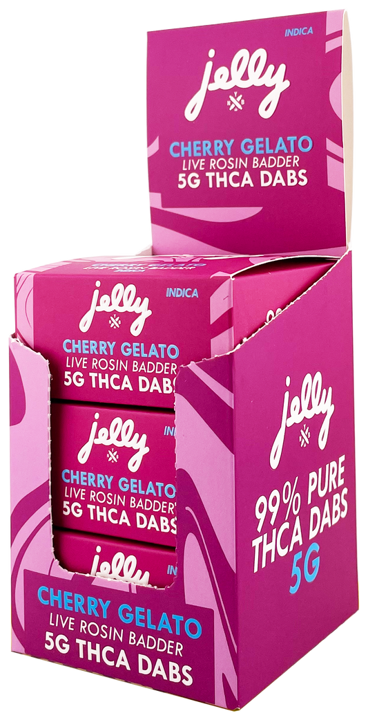 Jelly 5G THCA Live Rosin Badder
