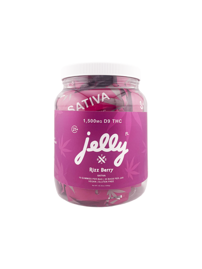 Jelly D9 FL 1,500mg Gummy To-Go Jar