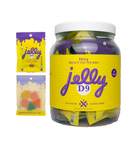 Jelly D9 1,500mg Gummy To-Go Jar