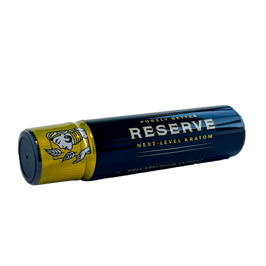 Maeng Da Kratom Gold Reserve 12ml Extract Shot-12ct Box