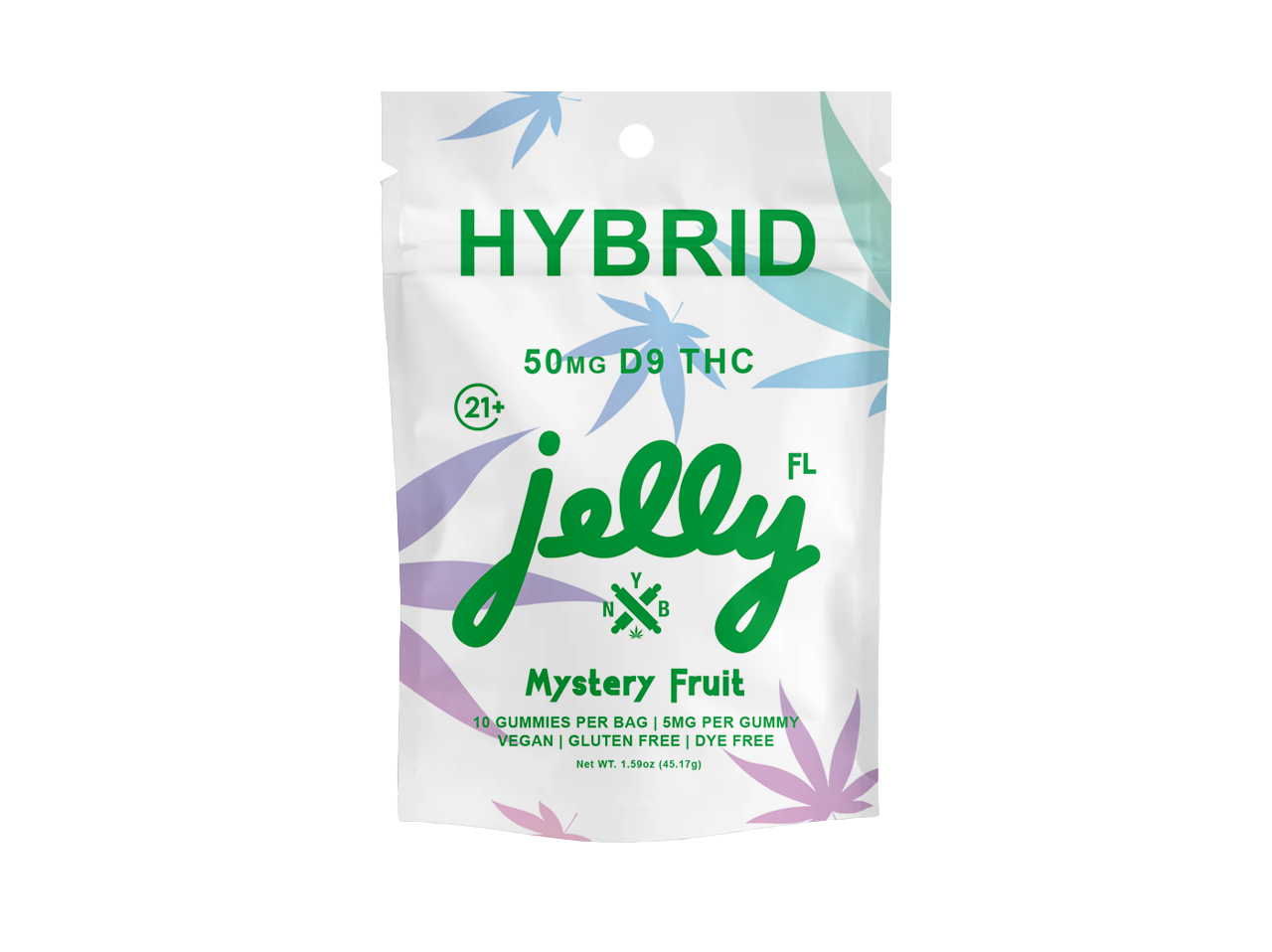 Jelly D9 FL 1,500mg Gummy To-Go Jar