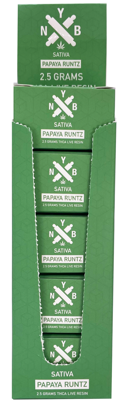 NYB 2.5G THCA Live Resin Crumble