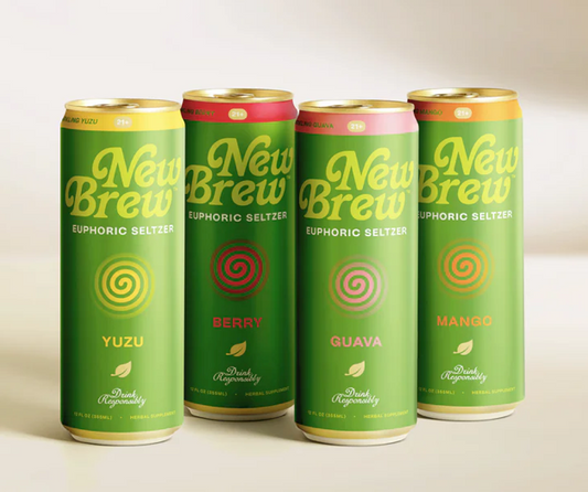 New Brew Euphoric Seltzer 12 Pack