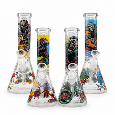 10" 38mm Skateboarders