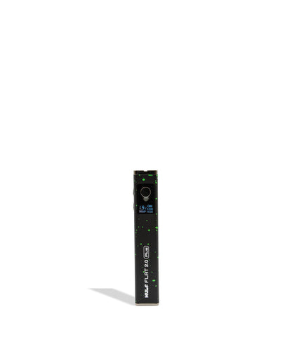 Wulf Mods Flat 2.0 Plus black green spatter on white background
