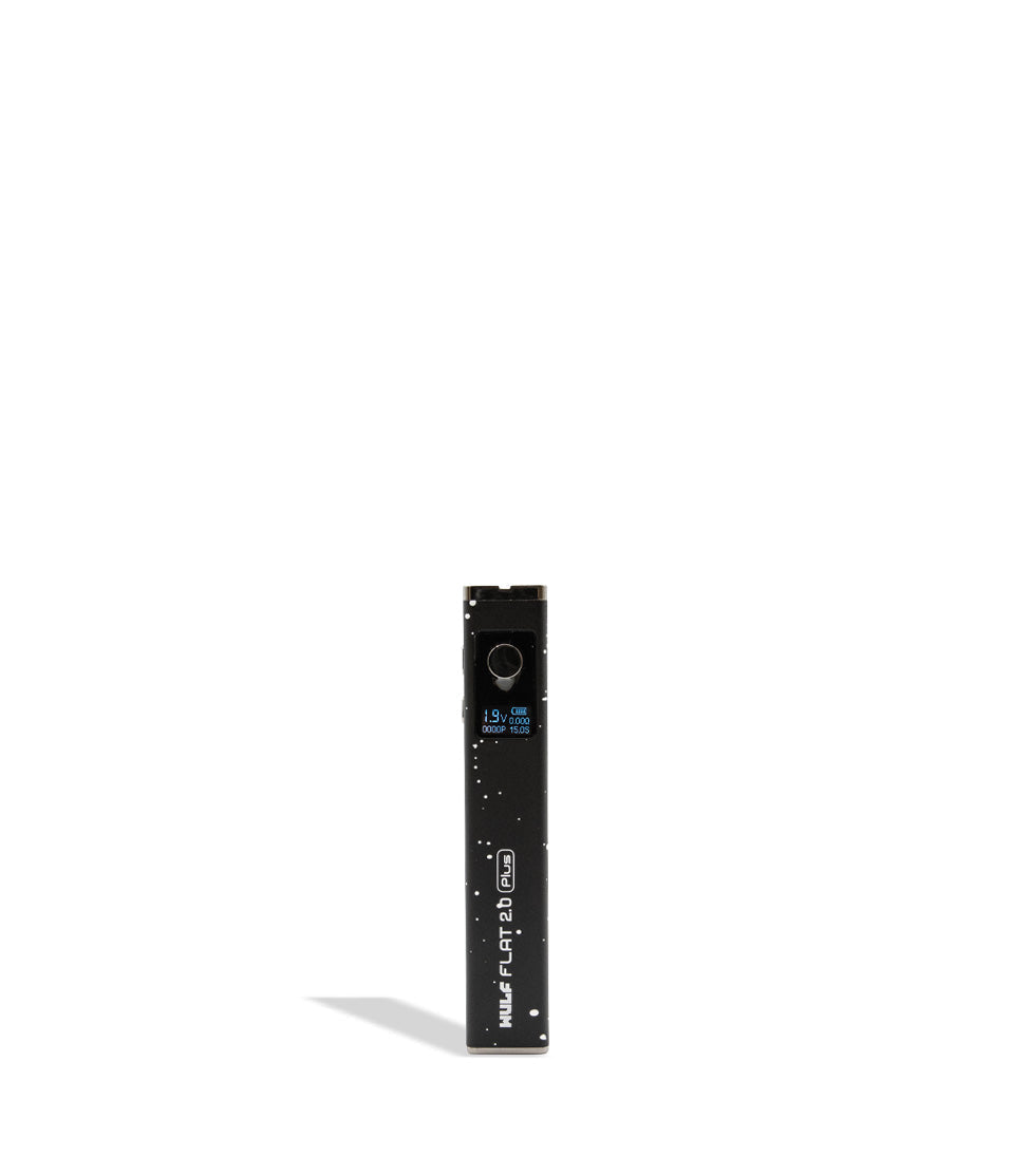 Wulf Mods Flat 2.0 Plus black white spatter on white background
