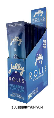 Jelly Rolls Natural Hemp Wraps