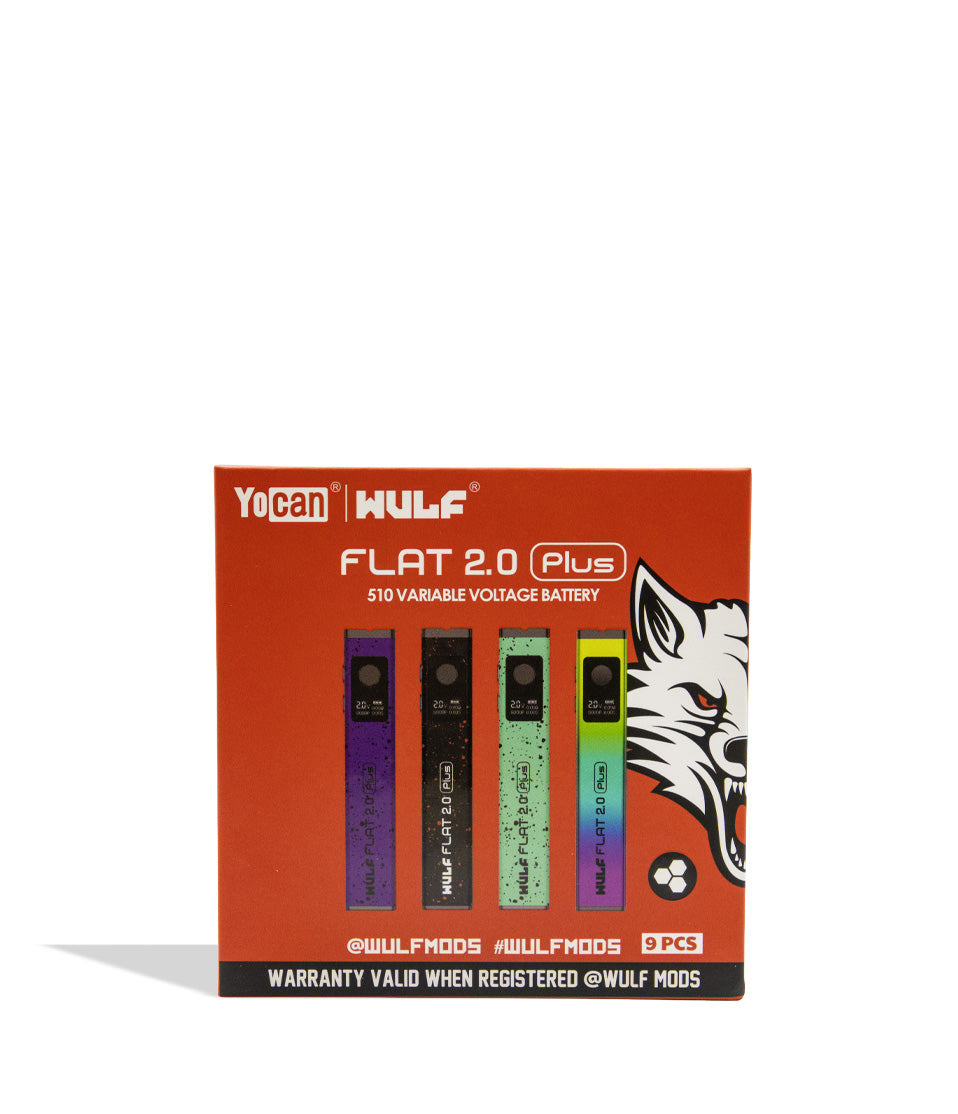 Wulf Mods Flat 2.0 Plus box top view on white background
