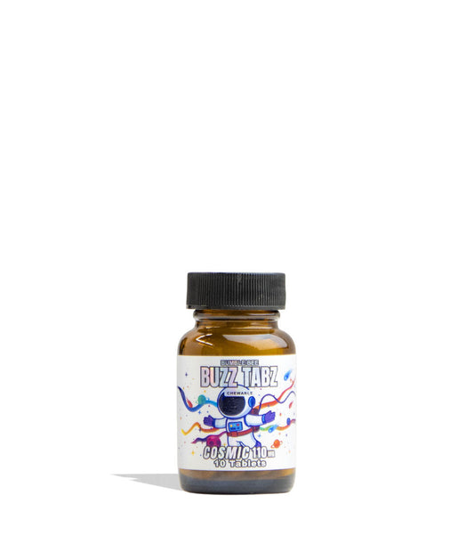 Bumble Bee Buzz Tabs 7-OH Chewables Cosmic 110mg 10pc Single Jar Front View on White Background