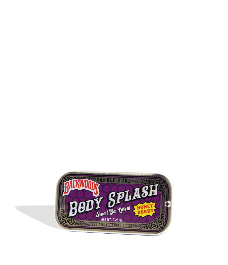 Backwoods Body Splash Candle Budz on a white background