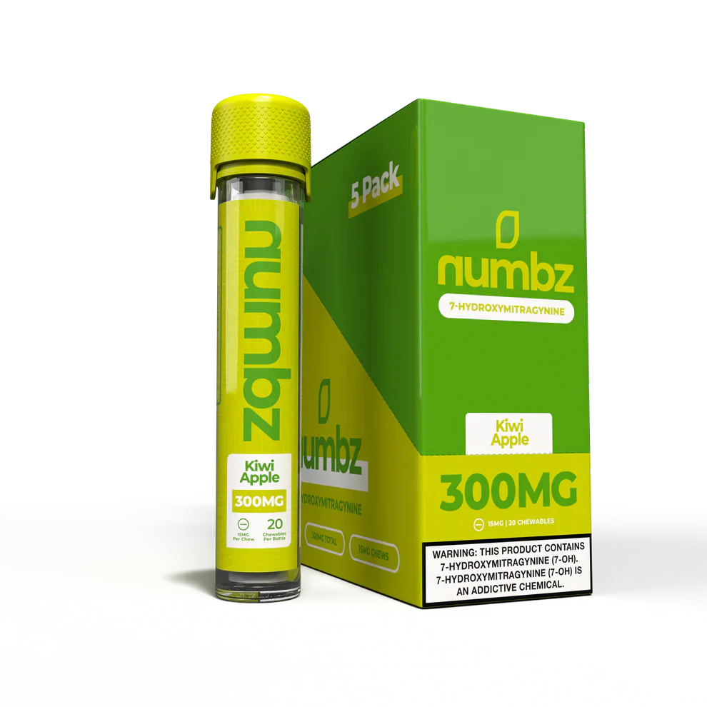 Numbz 300mg Advance Kratom Tablets
