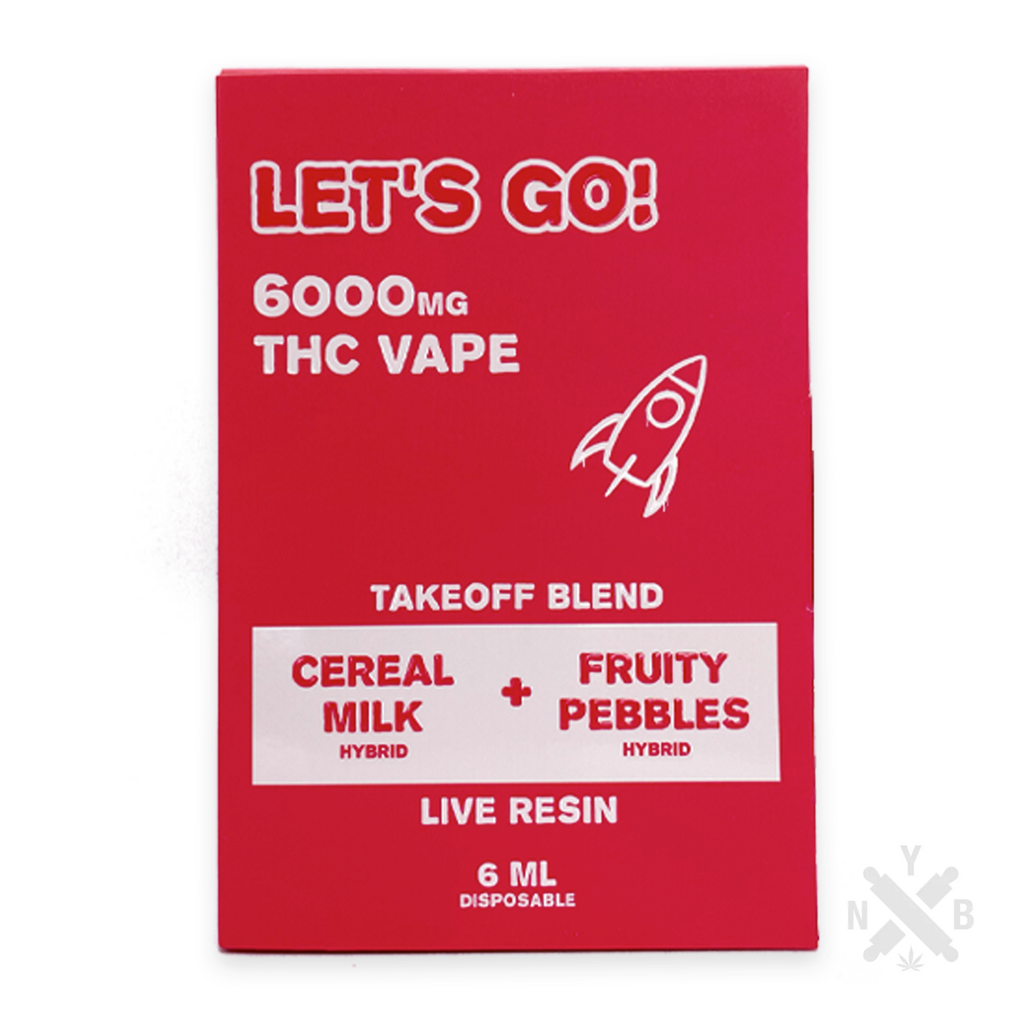 NYB 6ml Takeoff Live Resin Blend Disposable Vape