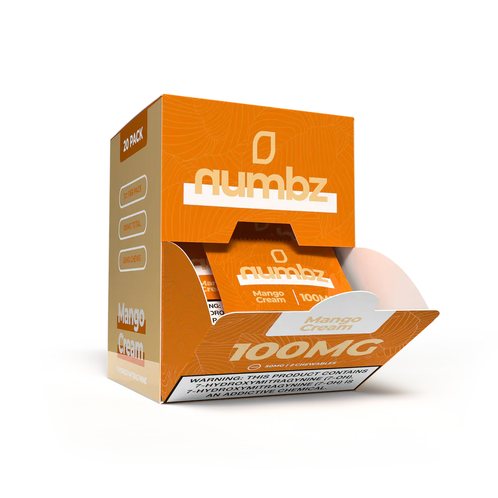 Numbz 100mg Advance Kratom Tablets