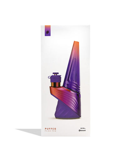 Puffco Peak Pro Limited Edition Plasma Concentrate Vaporizer with 3DXL Atomizer packaging on white background