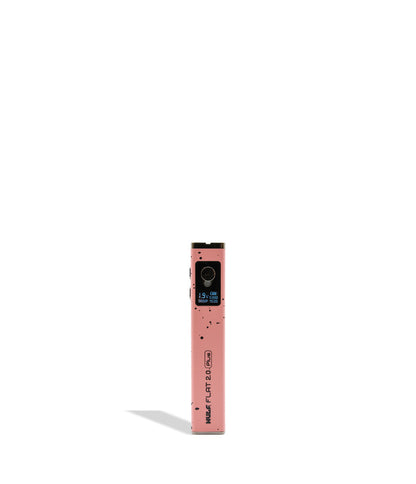Wulf Mods Flat 2.0 Plus pink black spatter on white background
