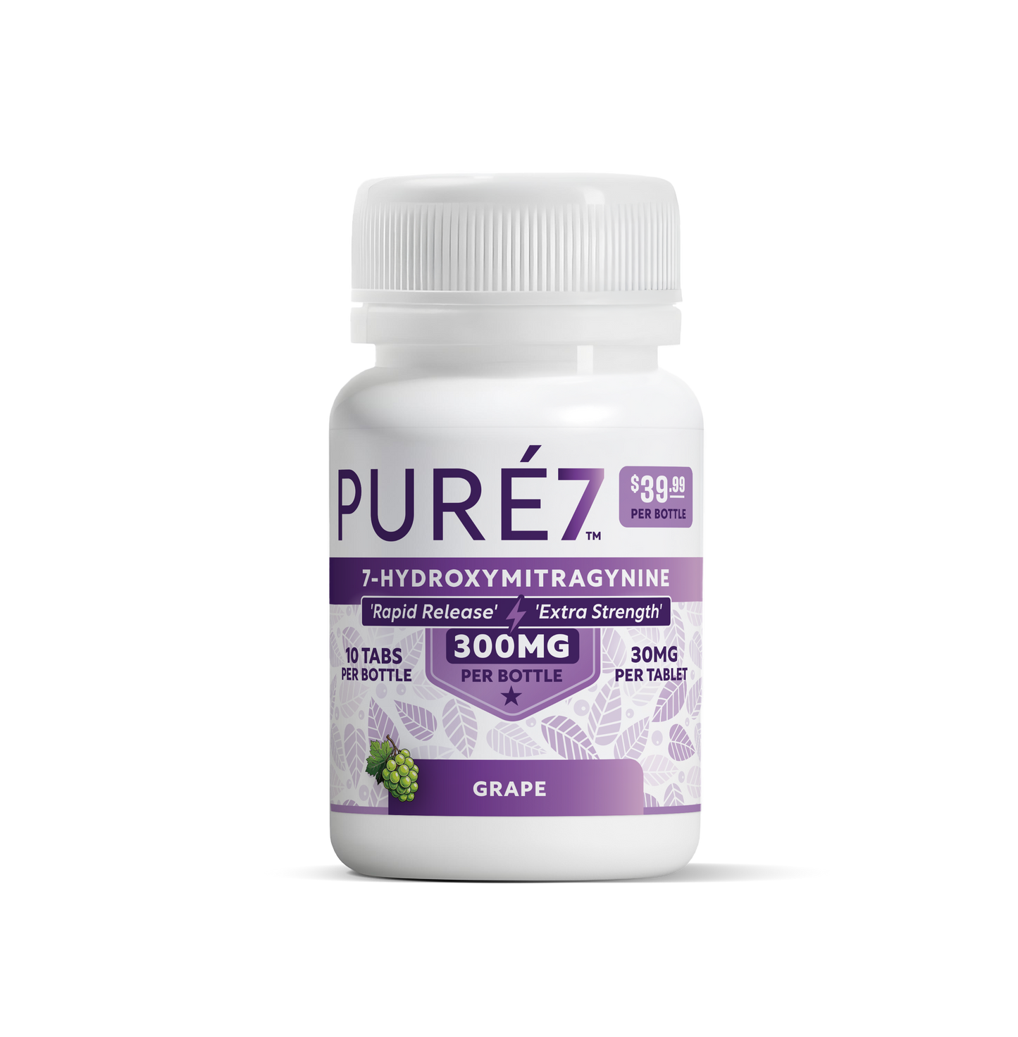 Pure7 30MG Pre Priced Bottle