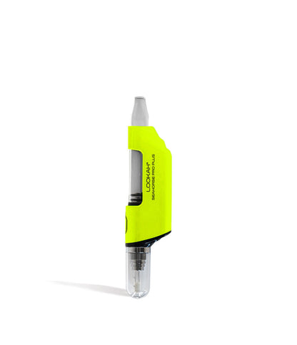 Neon Green Lookah Seahorse Pro PLUS Electric Nectar Collector Kit on white studio background