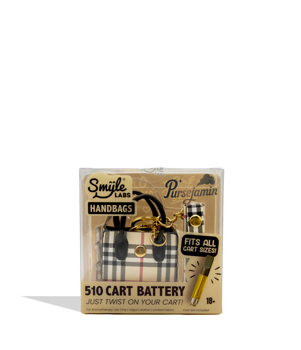Smyle Pursejamin 510 thread battery box packaging front view on white background