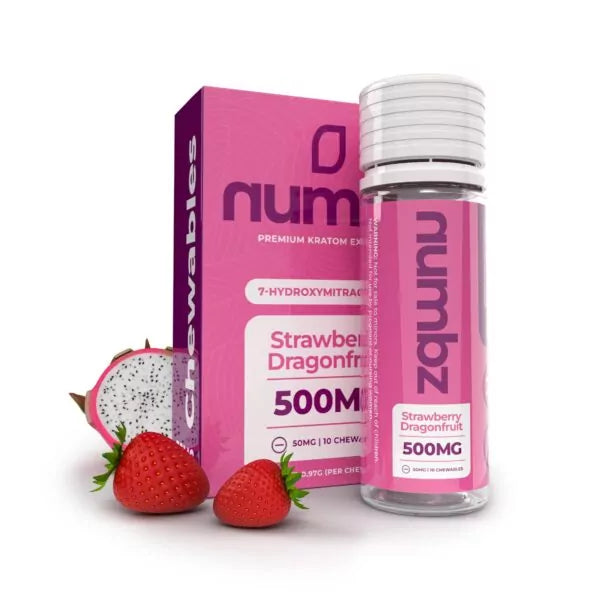 Numbz 500mg Advance Kratom Tablets